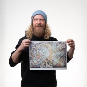 "Mindless View" (Mieletön Maisema" - Paper Print, 40x30cm (Hemp)