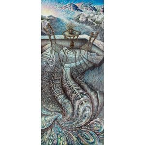"The Balcony of the Universe" - Paper Print, 44x19cm (Hemp)