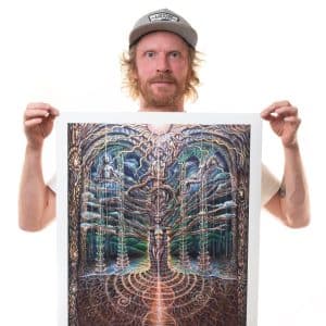 Sold Out - Family Tree Of Light - Paper Print, 55 x 45 cm (Hemp)