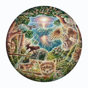 PRE-SALE - Animal Forest of Imagination - LIMITED Paper Print, 30 x 30 cm (Hemp)
