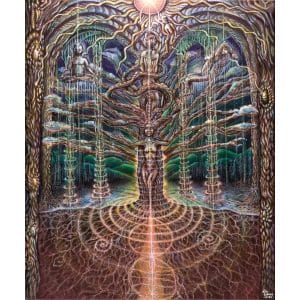 Family Tree Of Light - Art Card, 15 x 10 cm