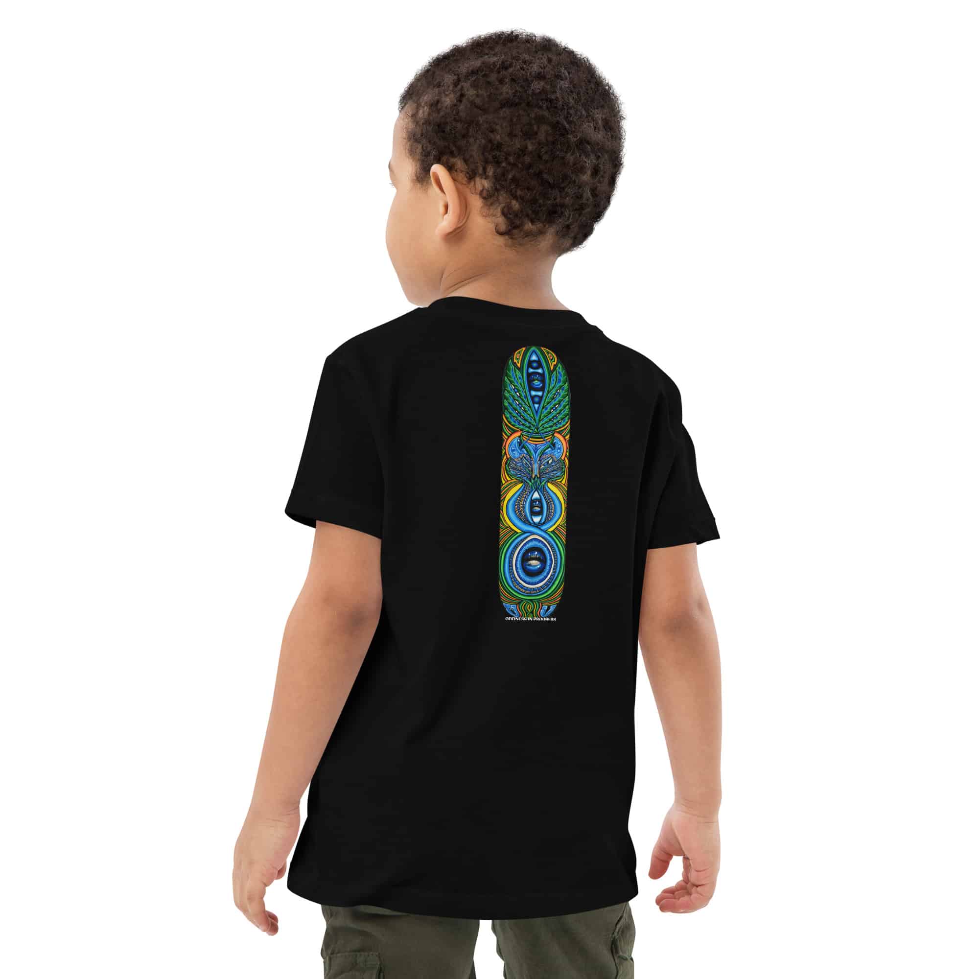 Oddness in Progress - KIDS Organic T-Shirt - Image 3