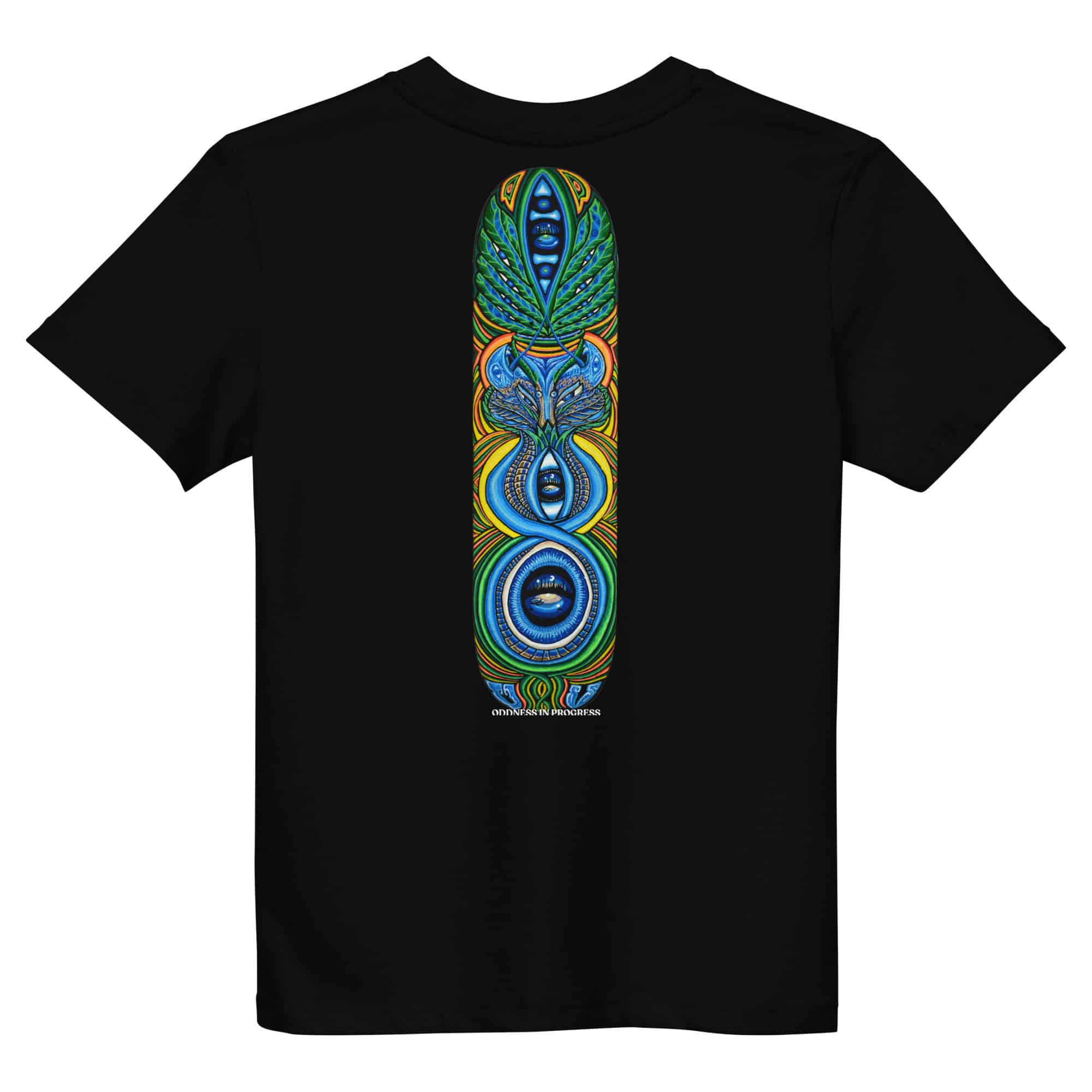 Oddness in Progress - KIDS Organic T-Shirt - Image 4