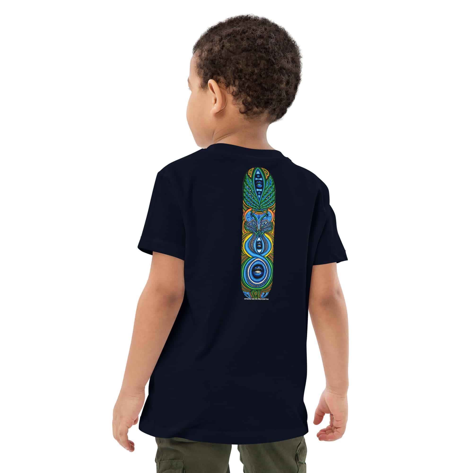 Oddness in Progress - KIDS Organic T-Shirt - Image 8