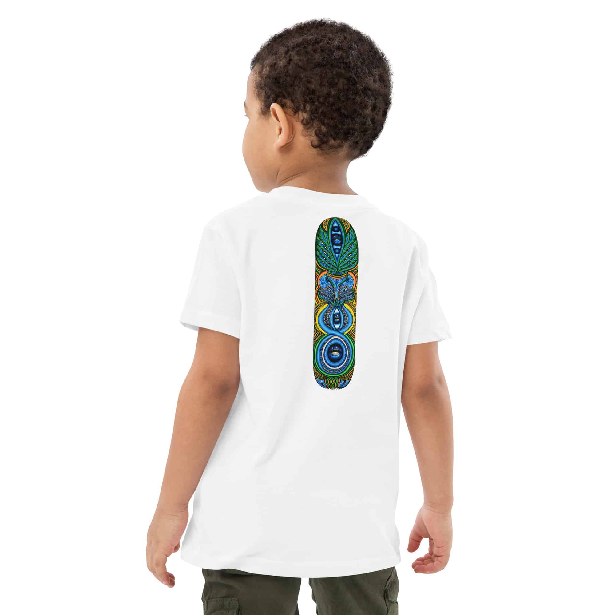 Oddness in Progress - KIDS Organic T-Shirt - Image 13